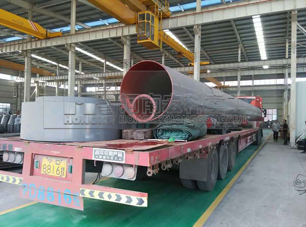 銀川化工回轉窯發(fā)貨現(xiàn)場